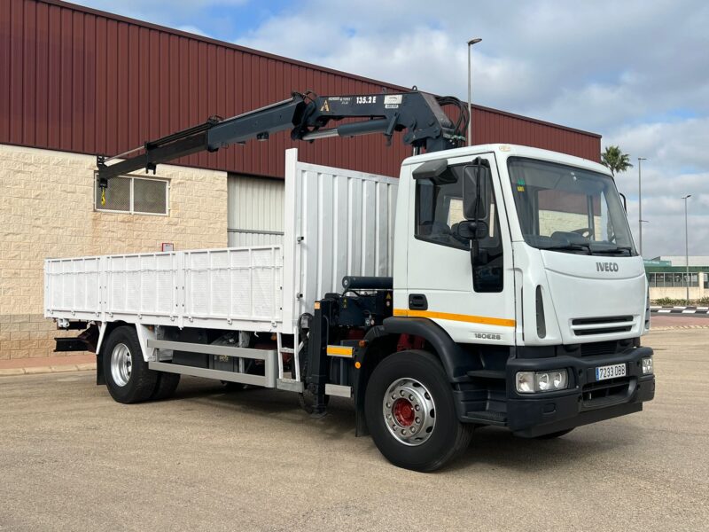 CAMION RIGIDO 4X2 IVECO EUROCARGO CON GRUA ATLAS 135.A2 - Imagen 2