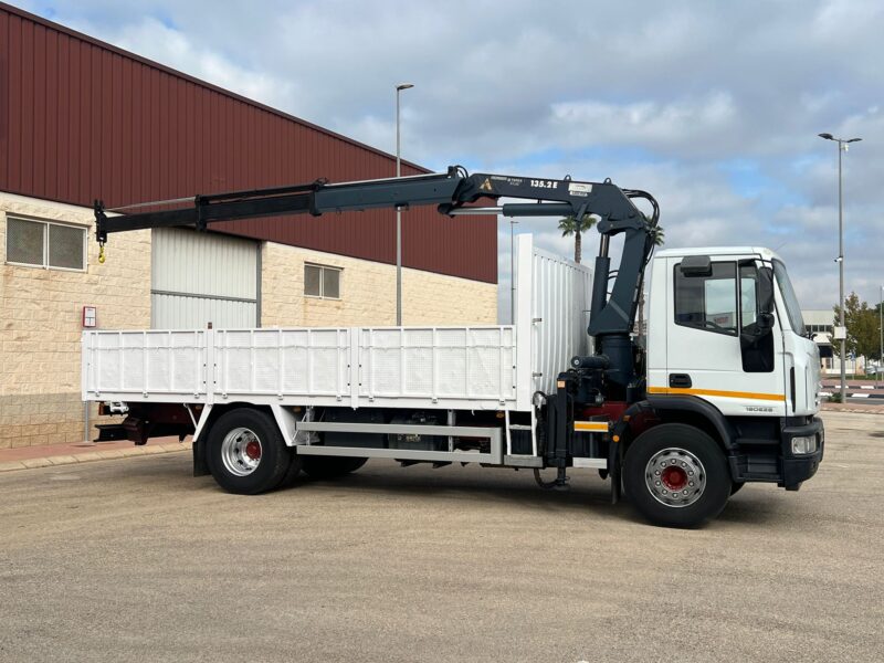 CAMION RIGIDO 4X2 IVECO EUROCARGO CON GRUA ATLAS 135.A2 - Imagen 4