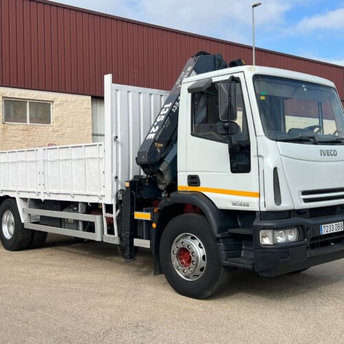 CAMION RIGIDO 4X2 IVECO EUROCARGO CON GRUA ATLAS 135.A2