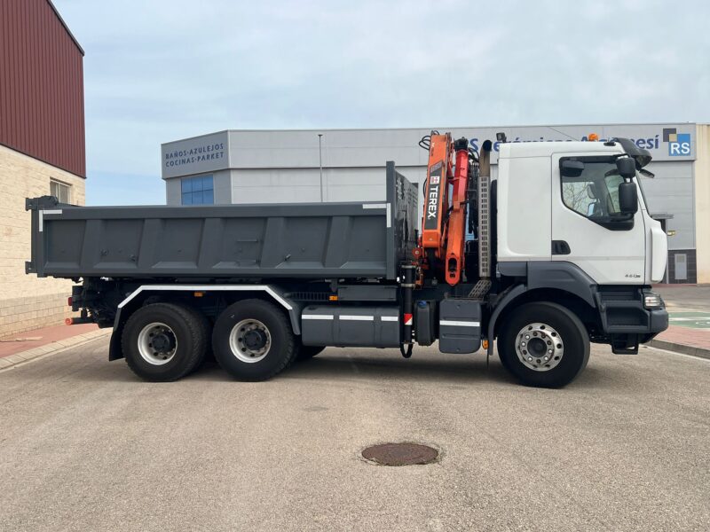 CAMION RENAULT KERAX 6X4 BASCULANTE Y GRUA - Imagen 31