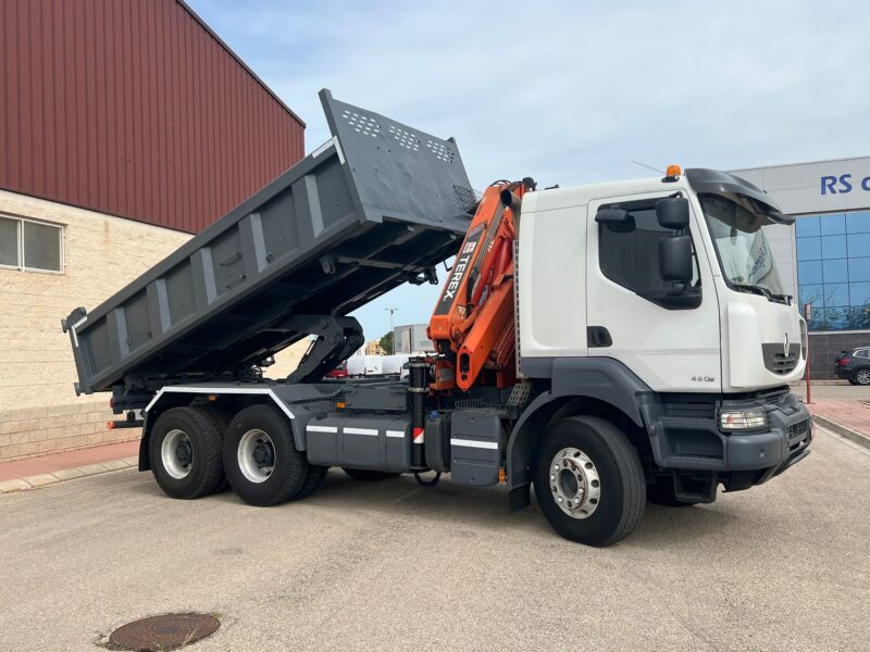 CAMION RENAULT KERAX 6X4 BASCULANTE Y GRUA - Imagen 36