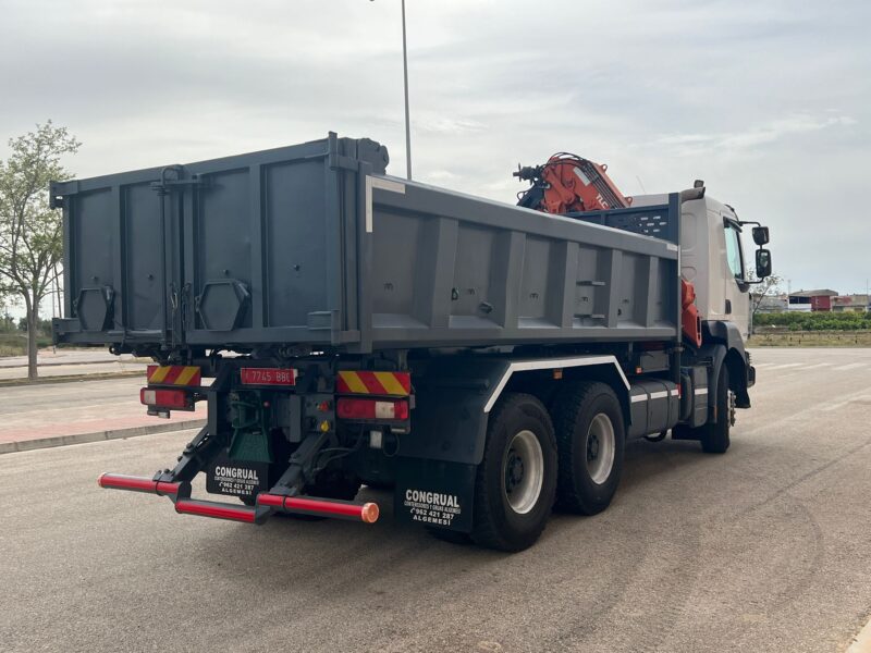 CAMION RENAULT KERAX 6X4 BASCULANTE Y GRUA - Imagen 43