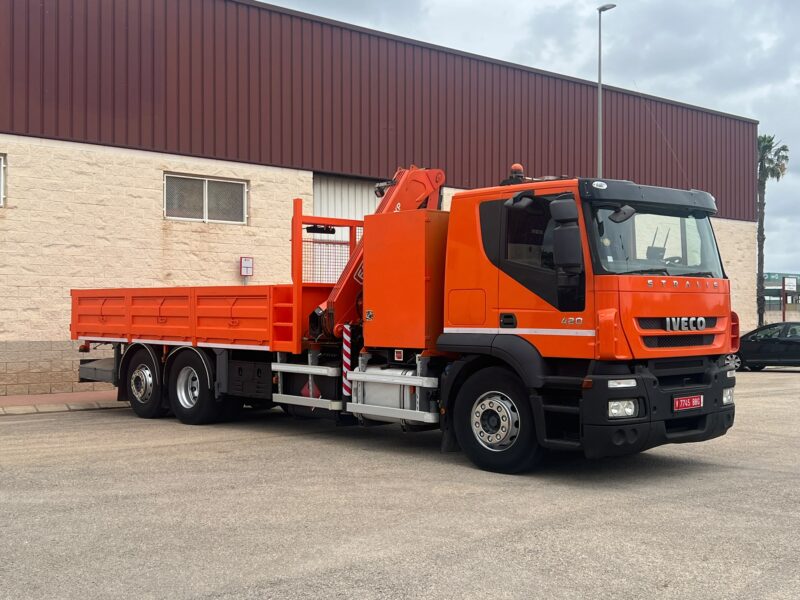 IVECO STRALIS 420CV CON GRUA FASSI F150A.23 CON RADIOMANDO - Imagen 2