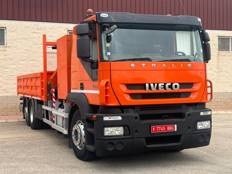 IVECO STRALIS 420CV CON GRUA FASSI F150A.23 CON RADIOMANDO - Imagen 4