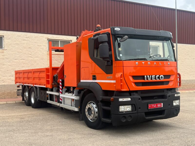 IVECO STRALIS 420CV CON GRUA FASSI F150A.23 CON RADIOMANDO - Imagen 6