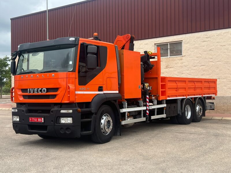 IVECO STRALIS 420CV CON GRUA FASSI F150A.23 CON RADIOMANDO - Imagen 7