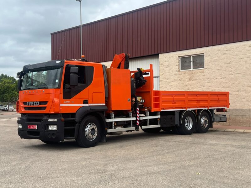 IVECO STRALIS 420CV CON GRUA FASSI F150A.23 CON RADIOMANDO - Imagen 8