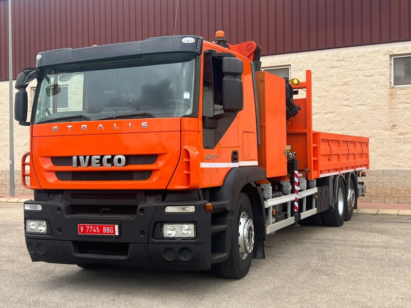 IVECO STRALIS 420CV CON GRUA FASSI F150A.23 CON RADIOMANDO - Imagen 10