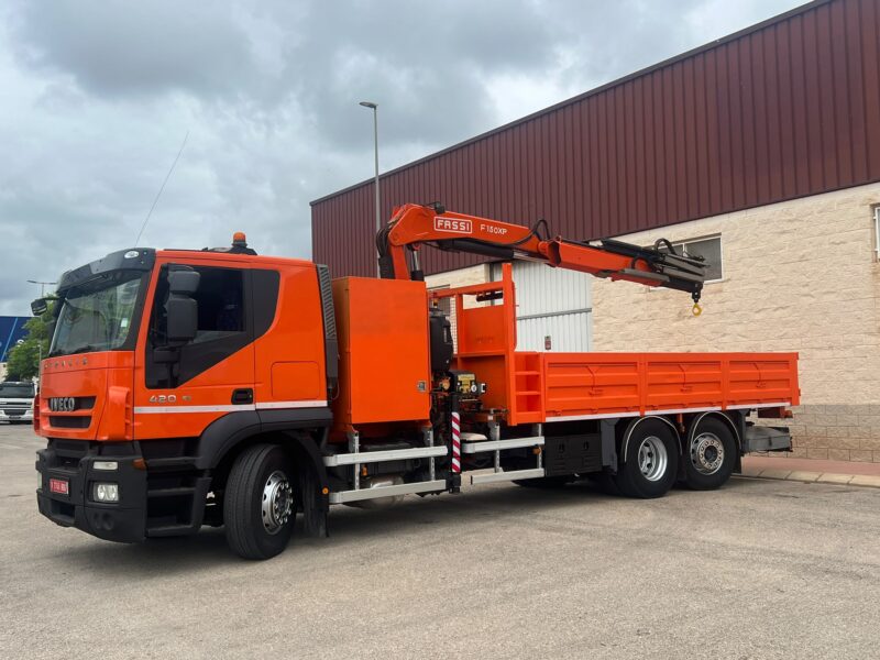 IVECO STRALIS 420CV CON GRUA FASSI F150A.23 CON RADIOMANDO - Imagen 14
