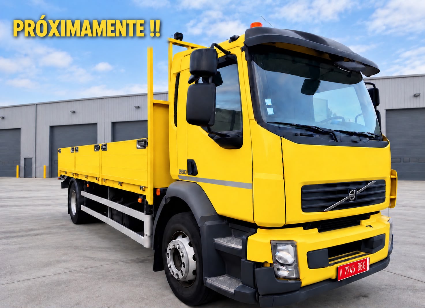 VOLVO FL260 CAJA ABIERTA DE 6,15 DE LARGO