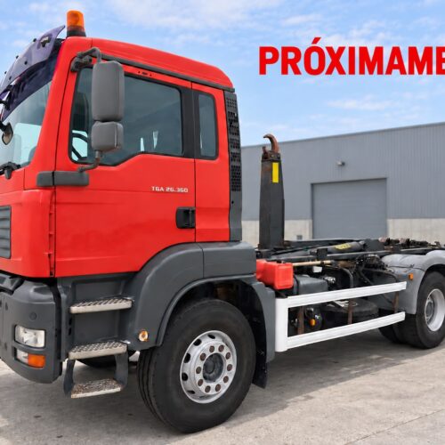 MAN TGA 26.360cv 6X4 GANCHO PORTACONTENEDORES